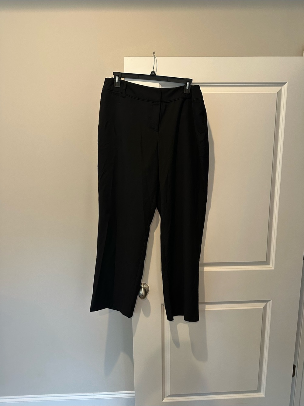 Cato Black Straight-Leg Women's Dress Pants Size 18W